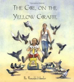 The girl on the yellow giraffe