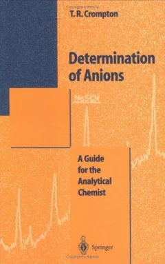 Determination of anions