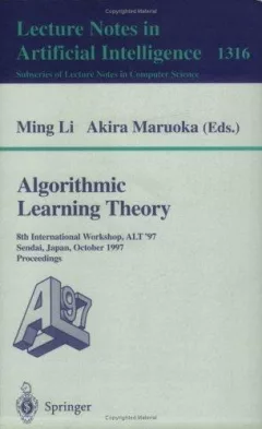 Algorithmic learning theory