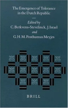 The emergence of tolerance in the Dutch Republic