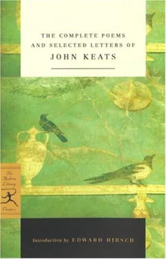 Complete poems and selected letters of John Keats
