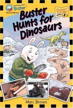 Buster hunts for dinosaurs