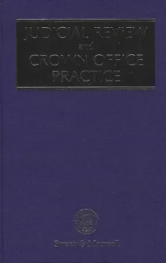 Judicial Review and Crown Office Practice