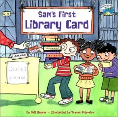 Sam's first library card