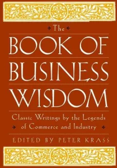 The book of business wisdom