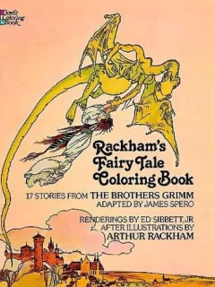 Rackham's Fairy tale coloring book