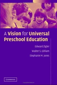 A vision for universal preschool education