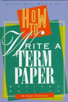 How to write a term paper