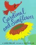 Cardinal and sunflower