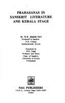 Prahasanas in Sanskrit literature and Kerala stage