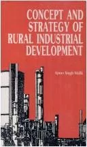 Concept and strategy of rural industrial development