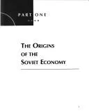 Soviet and post-Soviet economic structure and performance