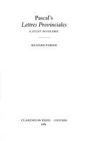 Pascal's Lettres provinciales