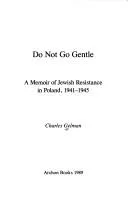 Do not go gentle