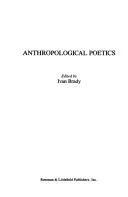 Anthropological poetics