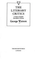 The literary critics