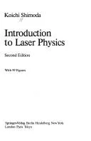 Introduction to laser physics