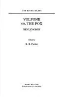 Volpone, or The fox