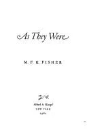 As they were