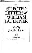 Selected letters of William Faulkner