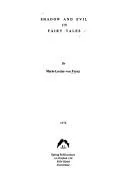 Shadow and evil in fairy tales