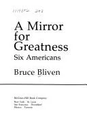A mirror for greatness