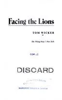 Facing the lions.
