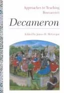 Approaches to teaching Boccaccio's Decameron