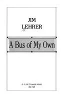 A bus of my own