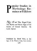 The Popol vuh