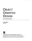 Object oriented design with applications