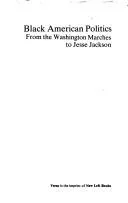 Black American politics
