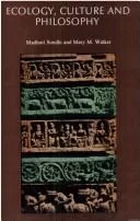 Ecology, culture, and philosophy
