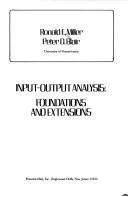 Input-output analysis