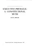 Executive privilege