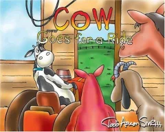 Cow goes for a ride