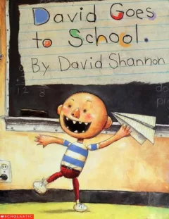 David goes to school