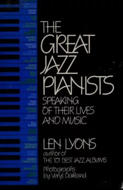 The Great jazz pianists