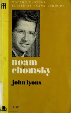 Noam Chomsky.