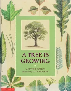 A tree is growing