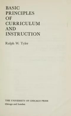 Basic principles of curriculum and instruction