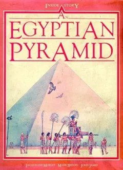 An Egyptian pyramid