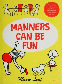 Manners Can Be Fun