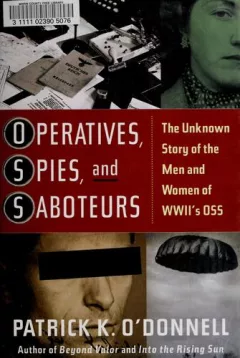 Operatives, spies, and saboteurs