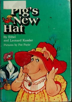 Pig's new hat