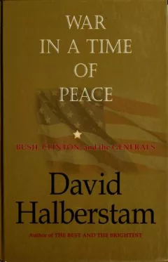 War in a time of peace