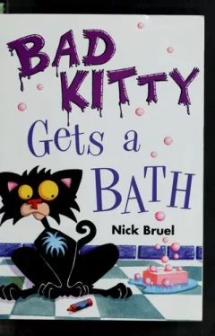Bad kitty gets a bath