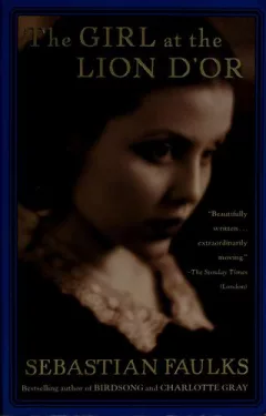 The girl at the Lion d'or