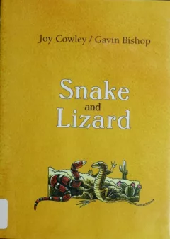 Snake and lizard