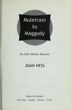 Muletrain to Maggody